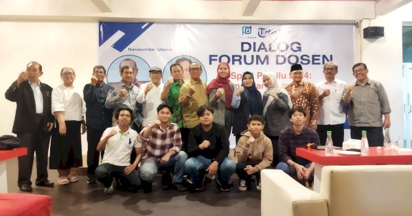 Forum Dosen Sulsel Gaungkan Pemilu 2024 Berjalan Damai dan Bermartabat