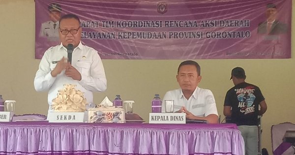 Dispora Provinsi Gorontalo Susun Matriks Rencana Aksi untuk Kepemudaan