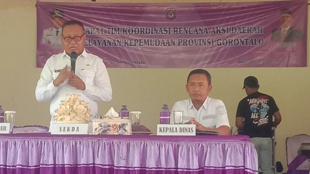 Dispora Provinsi Gorontalo Susun Matriks Rencana Aksi untuk Kepemudaan