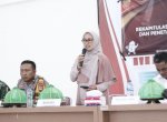 Rapat Pleno Terbuka Rekapitulasi Hasil Pemilu 2024, Bupati Indah: Mari Kawal Bersama