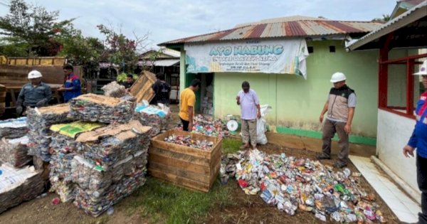 PT Vale Donasikan 2.000 Kg Sampah Ke Bank Sampah 