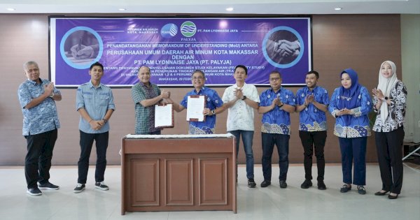 Tekan Angka Kehilangan Air, PDAM Makassar Gandeng PT Palyja