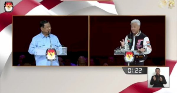 Saat Prabowo Tutup Debat Dengan Minta Maaf, Ganjar Pilih Ungkit Pernyataan Jokowi