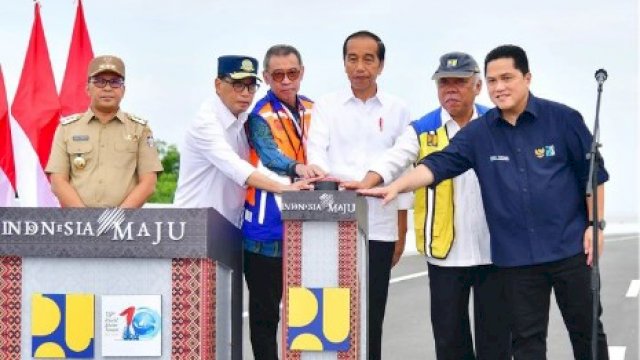 Jokowi Resmikan Makassar New Port, Akan Dikembangkan Dengan Nilai Invetasi Rp 10 T