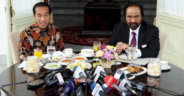 Usai Bertemu, Jokowi Ungkap Isi Pembicaraan Dengan Surya Paloh 