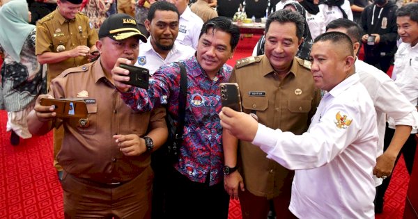 Pemilu Damai, Pj Gubernur dan Kapolda Sulsel Silaturahmi Bersama Apdesi