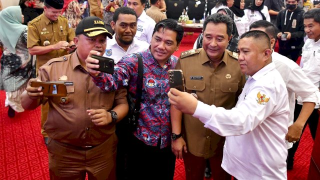 Pemilu Damai, Pj Gubernur dan Kapolda Sulsel Silaturahmi Bersama Apdesi