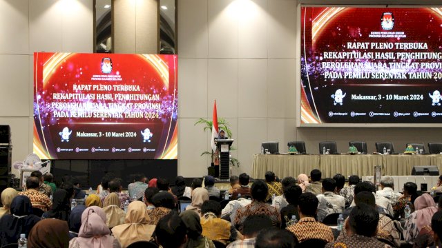 Bawaslu Sulsel Siap &#8216;Tongkrongi&#8217; Rekapitulasi Hasil Pemilu 2024 di Tingkat Provinsi