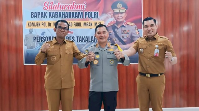 Pimpinan Pemkab Takalar Terima Kunjungan Kerja Kabaharkam Polri