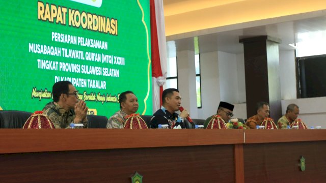 Pemkab Takalar Rakor Persiapan Gelaran MTQ XXXIII Tingkat Provinsi Sulsel