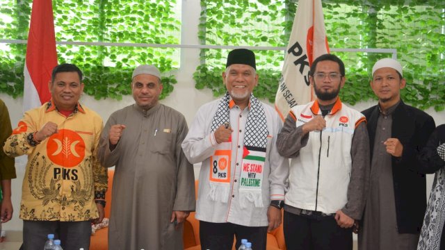 PKS Sulsel Terima Kunjungan Syeikh Palestina