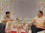 Pj Gubernur Bahtiar dan Rektor Universitas Balikpapan Bahas Konektivitas Sulsel dan Inovasi untuk IKN