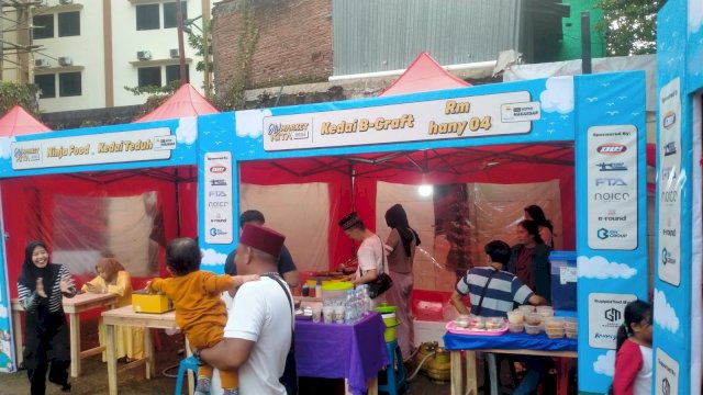 Berdayakan UMKM, HIPMI Makassar Kembali Gelar Pasar Ramadhan