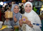 Kunjungi Pasar Ramadan Mulo, Sofha Marwah Bantu Promosikan Produk UMKM