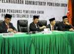 Bawaslu Sulsel Gelar Sidang Administrasi Perdana Terkait Rekapitulasi Tingkat Provinsi