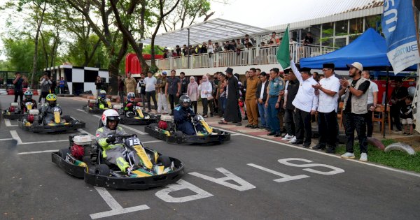 Event Balap Go-Kart Pertama di Sulsel Perebutkan Piala Gubernur