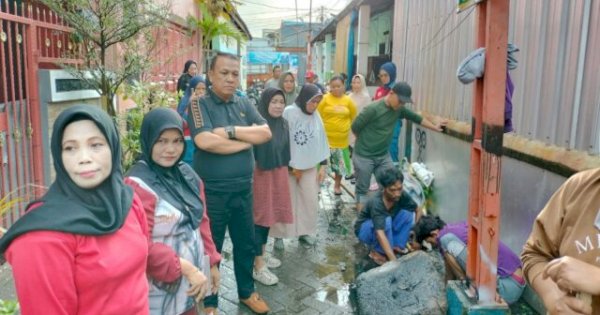 Temui Warga Maccino Sombala, Anggota DPRD Makassar Hasanuddin Leo Serap Aspirasi Masyarakat