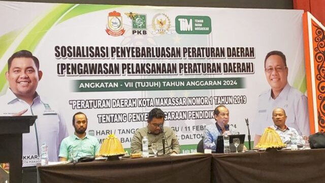 Anggota DPRD Makassar Imam Musakkar: Infrastruktur Penting, tapi Pendidikan Harus Jadi Prioritas