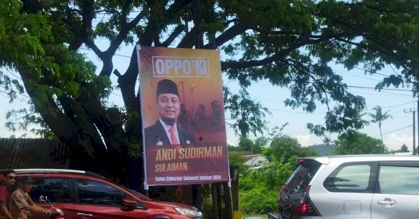 Baliho ASS &#8220;Oppo&#8217;ki&#8221; Terpajang, Mau Jadi Gubernur Lagi? 