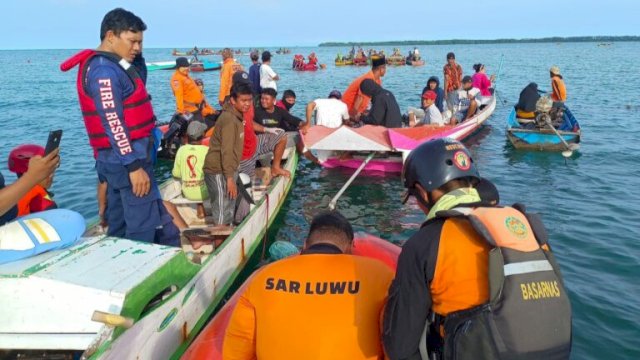 Nelayan di Luwu Hilang Saat Melaut, Tim SAR Gabungan Lakukan Pencarian