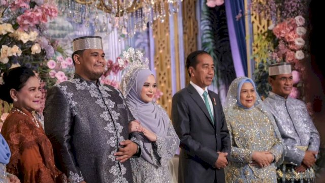 Presiden Jokowi, SBY, dan Prabowo Hadiri Pernikahan Anak Menteri Pertanian Amran Sulaiman