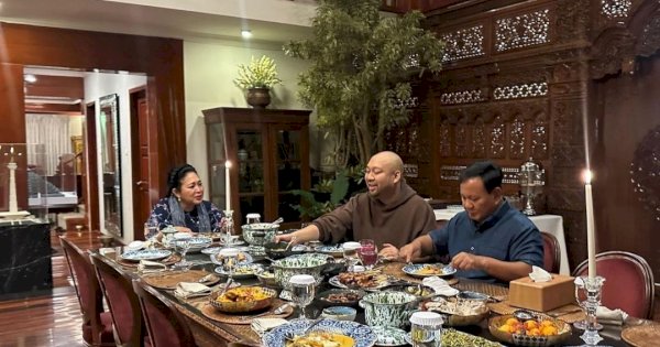 Prabowo Unggah Foto Bersama Titiek dan Didit, Komentar Akun Ini Diserbu Warganet