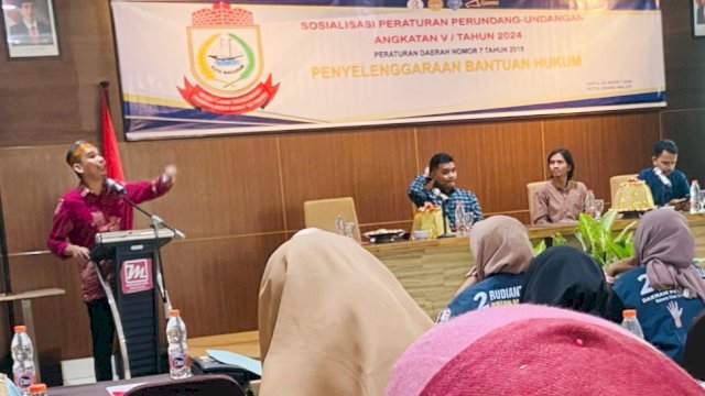 Ketua DPRD Makassar Rudianto Lallo Jelaskan tentang Bantuan Hukum Gratis Pemerintah untuk Masyarakat