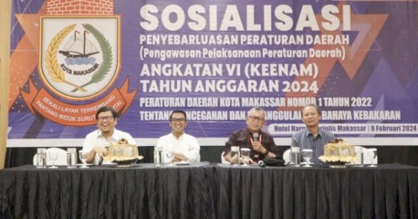 Legislator NasDem Mario David Sosialisasi Cegah dan Tanggulangi Bahaya Kebakaran