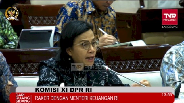 Raker di DPR, Menkeu Sri Mulyani Ngaku Tak Tahu Soal Makan Siang Gratis