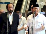 Prabowo Subianto Sambangi NasDem Tower, Disediakan Karpet Merah oleh Surya Paloh