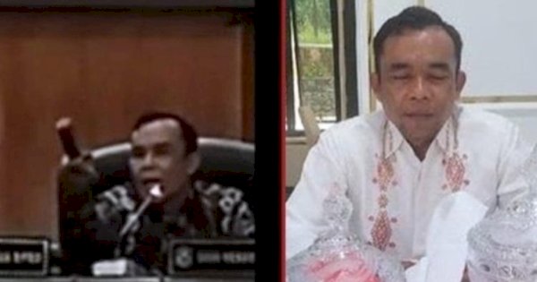 Bikin Heboh, Ketua DPRD Solok Diduga Acungkan Pisau Saat Pimpinan Rapat