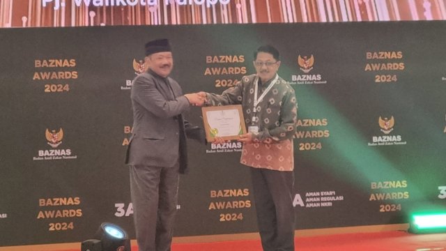 Pemkot Palopo Sabet Dua Penghargaan Baznas Awards 2024