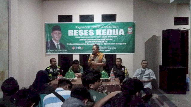 Reses di Borong Raya, Anggota DPRD Makassar Aziz Namu Tampung Banyak Aspirasi