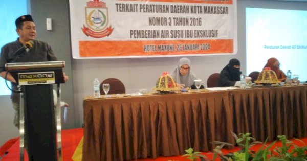 Anggota DPRD Makassar Azwar Sosialisasi Pentingnya ASI Eksklusif Bagi Anak