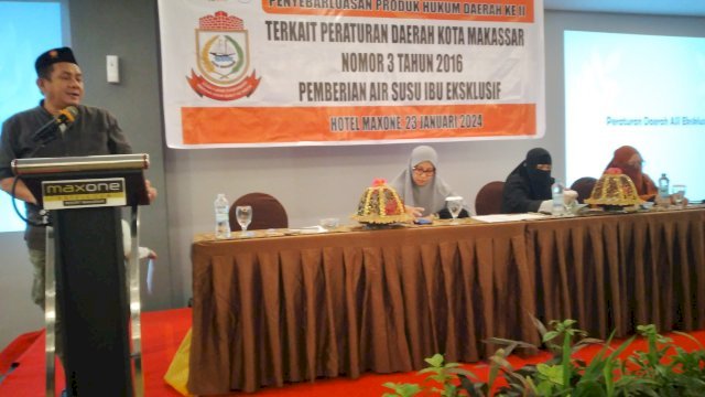 Anggota DPRD Makassar Azwar Sosialisasi Pentingnya ASI Eksklusif Bagi Anak