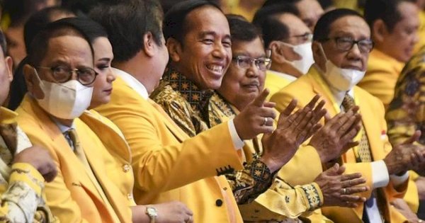 Jokowi Diisukan Masuk Bursa Ketum, Idrus Marham: Golkar Partai &#8216;Go Public&#8217;, Bukan Milik Keluarga