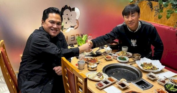 Erick Thohir Umumkan Perpanjang Kontrak Shin Tae-yong hingga 2027