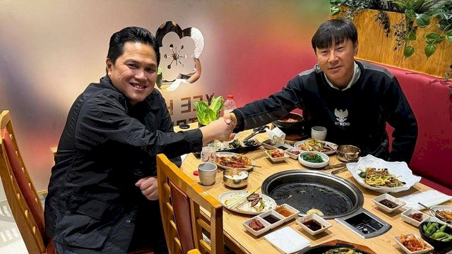 Erick Thohir Umumkan Perpanjang Kontrak Shin Tae-yong hingga 2027