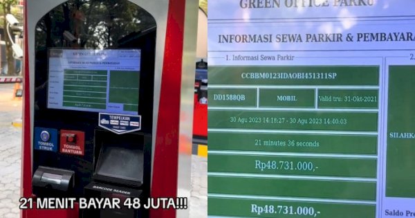 Parkir Cuma 21 Menit, Pengemudi Ini Bingung Harus Bayar Rp48 Juta   