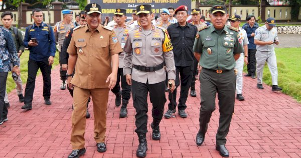 Operasi Ketupat 2024 Libatkan 4.561 Personil, Pj Gubernur Bahtiar Ingatkan Petugas Jaga Kesehatan