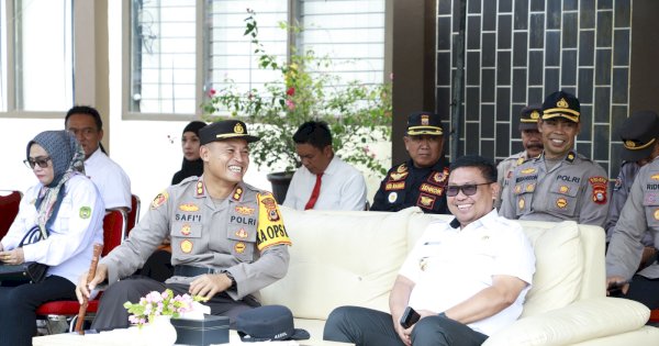 Pj Wali Kota Palopo Hadiri Apel Operasi Ketupat di Mapolres