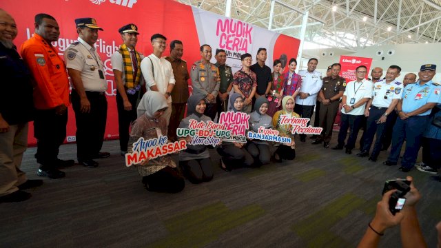 Dispar Makassar Ikut Berpartisipasi Pada Penerbangan Perdana Lion Air Rute Makassar-Banjarmasin