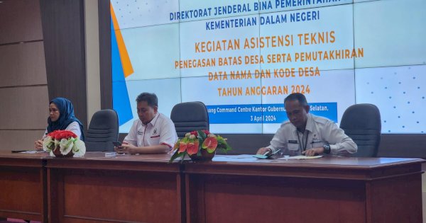 Kemendagri Update Data dan Batas Desa di Sulsel, Ini Hasilnya 