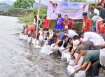 Tebar 100 Ribu Benih Ikan, Pj Gubernur Sulsel Ajak Masyarakat Rawat Bendungan Bili-bili