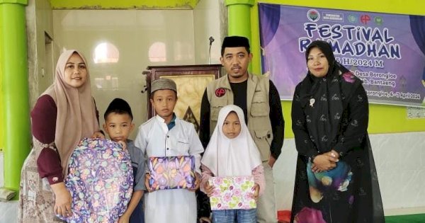 Huadi Group Fasilitasi Hadiah Lomba Festival Ramadhan di Desa Borongloe