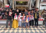 Erna Rasyid Taufan Ajak Anak Yatim-Dhuafa Belanja Baju Lebaran