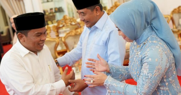 Open House Hari Kedua Lebaran, Pj Gubernur dan Ketua PKK Sulsel Terima Kunjungan Sejunlah Kepala Daerah 