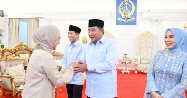 Bupati Indah Turut Hadiri Open House Pj Gubernur Sulsel di Rujab 