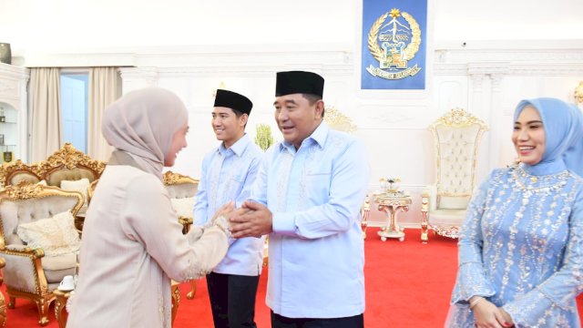 Bupati Indah Turut Hadiri Open House Pj Gubernur Sulsel di Rujab 