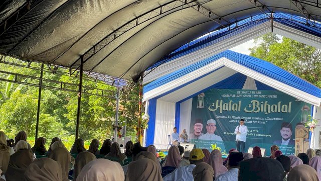 Prof Hasnawi Ajak Alumni SMPN 3 Soppeng Ikut Berkontribusi untuk Kemajuan Daerah